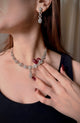 Crystal Whisper AD Necklace Set - AD-01A