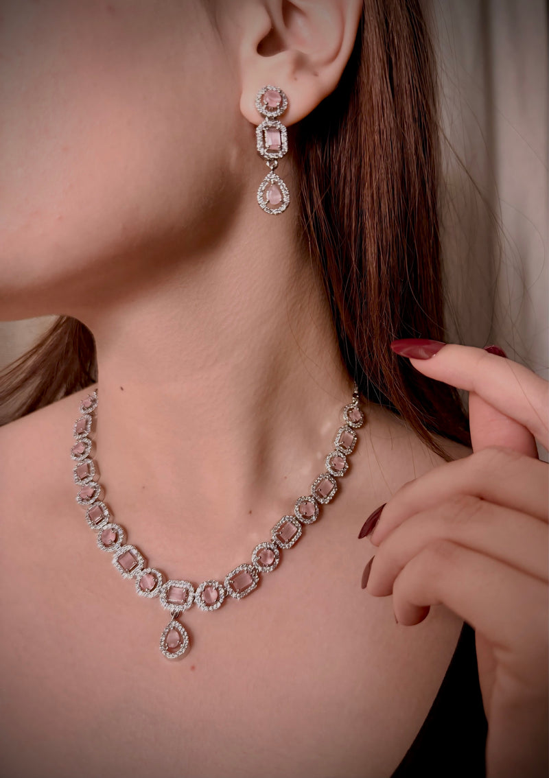 Majestic Drop AD Necklace Set
