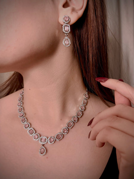 Majestic Drop AD Necklace Set