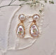 Eden Rose Pearl Earrings - AT-07C