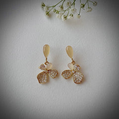 Glitter Butter Drop Earrings