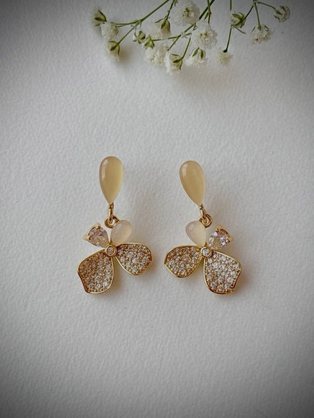 Glitter Butter Drop Earrings
