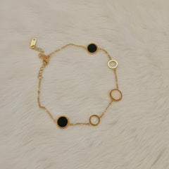 Golden Orbit Anklet