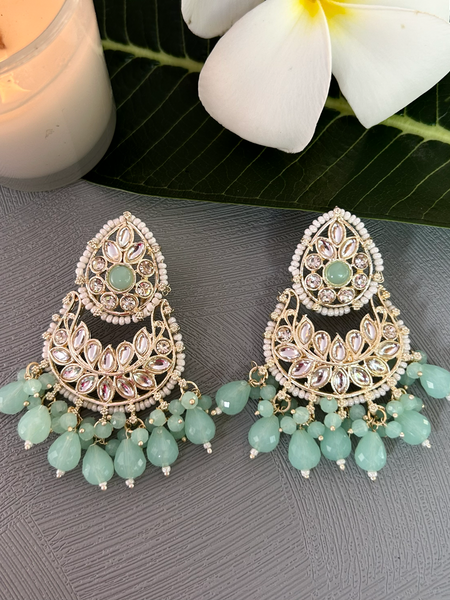 Pushp Nalini Chandbali Earrings