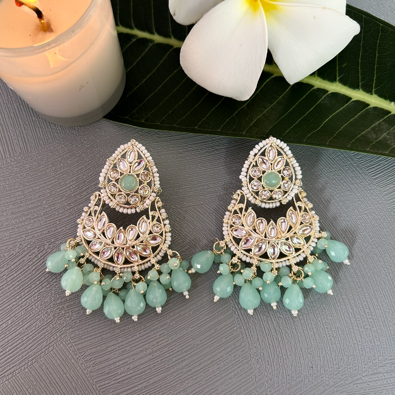Pushp Nalini Chandbali Earrings