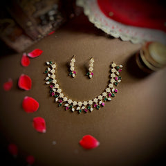 Gulnaar Jaal Puwai Necklace Set