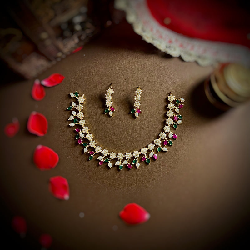 Gulnaar Jaal Puwai Necklace Set
