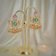 Royal Parrot Kashmiri Chalcedony Earrings - KE-05B