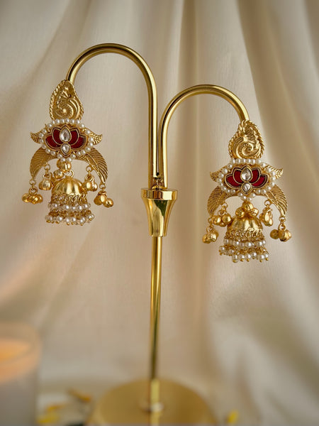 Rajasi Kamal Kashmiri Earrings